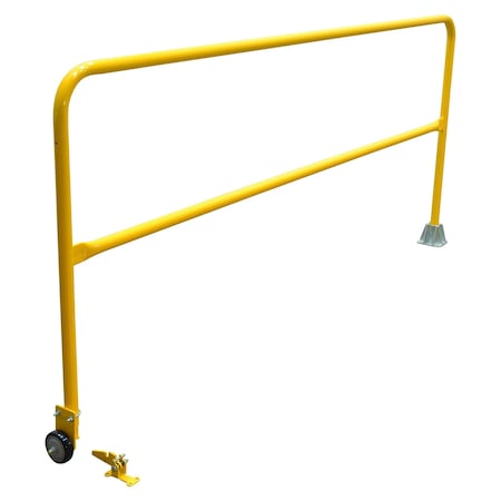 Vestil Dock Safety Swing Gate, Yellow SSG-9